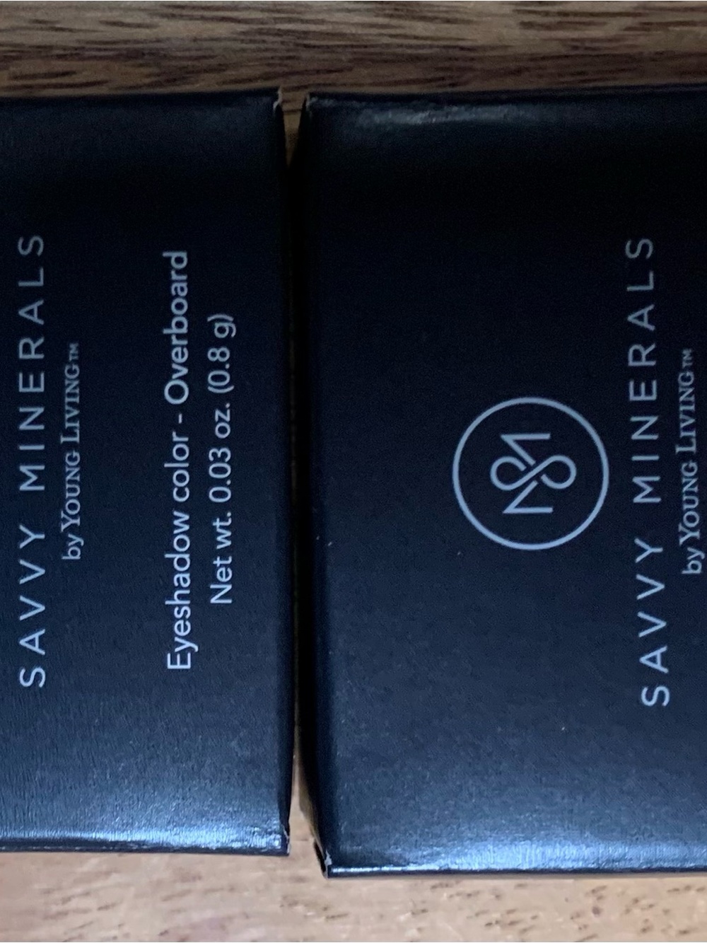 Young Living savvy minerals overboard eyeshadow set of 2 new